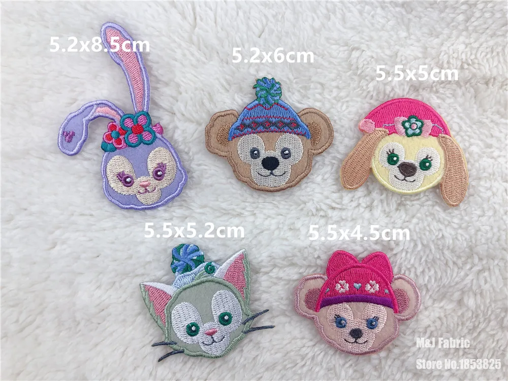 1pcs duffy patch applique child sweater minion clothes down coat denim embroidery adhesive decoration stickers car
1pcs duffy patch applique child sweater minion clothes down coat denim embroidery adhesive decoration stickers car