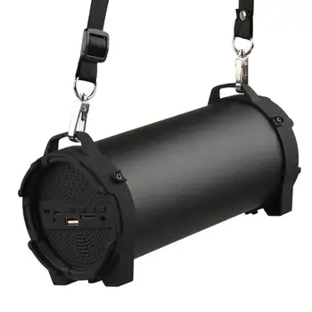 Wireless Powerful Sports Speakers Radio MP3 player Subwoofer Black With Carry Strap Outdoor Sports Portable Bluetooth Speaker
Wireless Powerful Sports Speakers Radio MP3 player Subwoofer Black With Carry Strap Outdoor Sports Portable Bluetooth Speaker