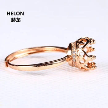 925 Sterling Silver Engagement Wedding Women Ring Rose Gold Color 9-10mm Pearl Round Bead Semi Mount Ring Setting Crystal
925 Sterling Silver Engagement Wedding Women Ring Rose Gold Color 9-10mm Pearl Round Bead Semi Mount Ring Setting Crystal