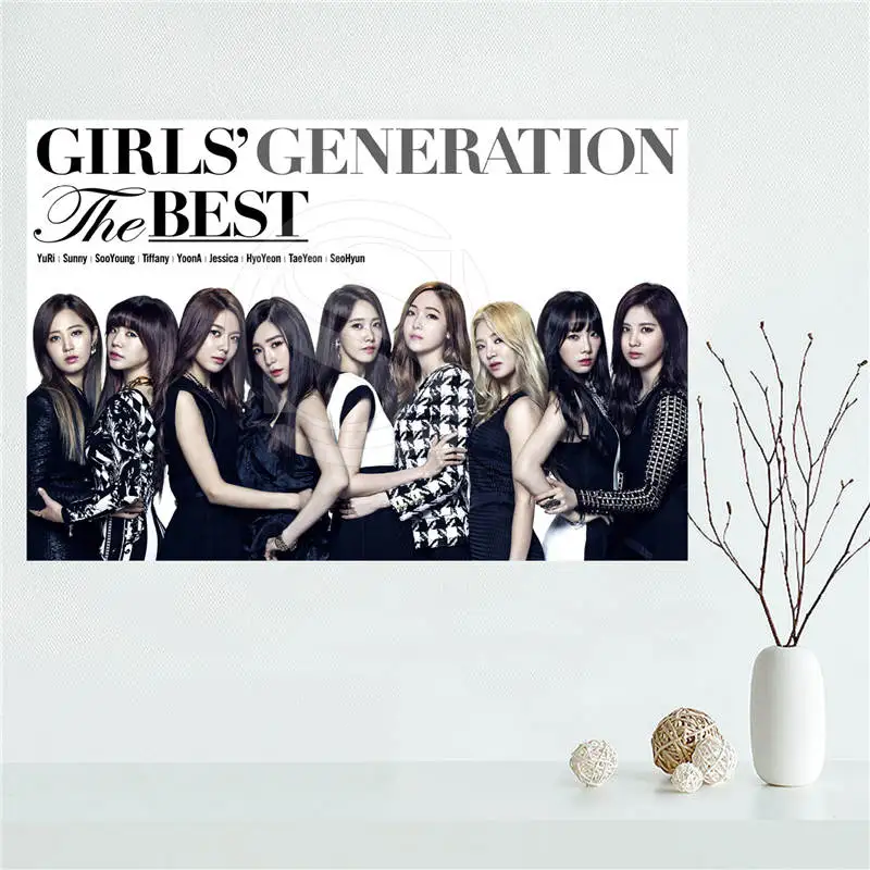 Y530L52 Custom Girls generation Canvas Painting Wall Silk Poster cloth print DIY Fabric Poster F#48
Y530L52 Custom Girls generation Canvas Painting Wall Silk Poster cloth print DIY Fabric Poster F#48