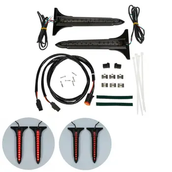 TCMT Motorcycle LED Saddlebag Accents Tail Brake Light For Harley Touring Street Electra Glide Road King
TCMT Motorcycle LED Saddlebag Accents Tail Brake Light For Harley Touring Street Electra Glide Road King