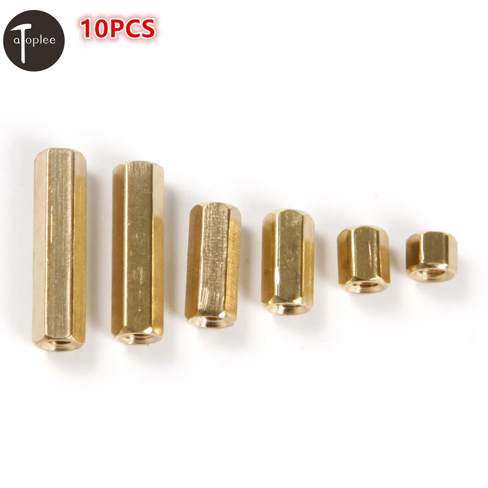 10PCS M3*4/6/10/12/18/20mm Hexagonal Net Nut Female Brass Standoff/Spacer NO469 For Mounting Computer Circuit Boards
10PCS M3*4/6/10/12/18/20mm Hexagonal Net Nut Female Brass Standoff/Spacer NO469 For Mounting Computer Circuit Boards