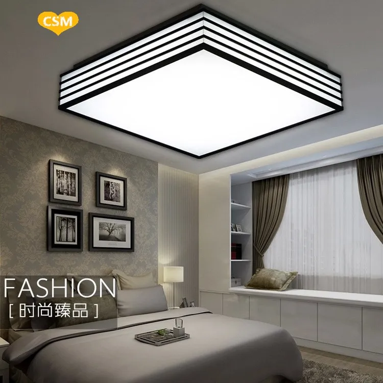 Black and white modern bedroom ceiling lights living room lights rectangular LED ceiling lamp lighting the corridor minimalist
Black and white modern bedroom ceiling lights living room lights rectangular LED ceiling lamp lighting the corridor minimalist