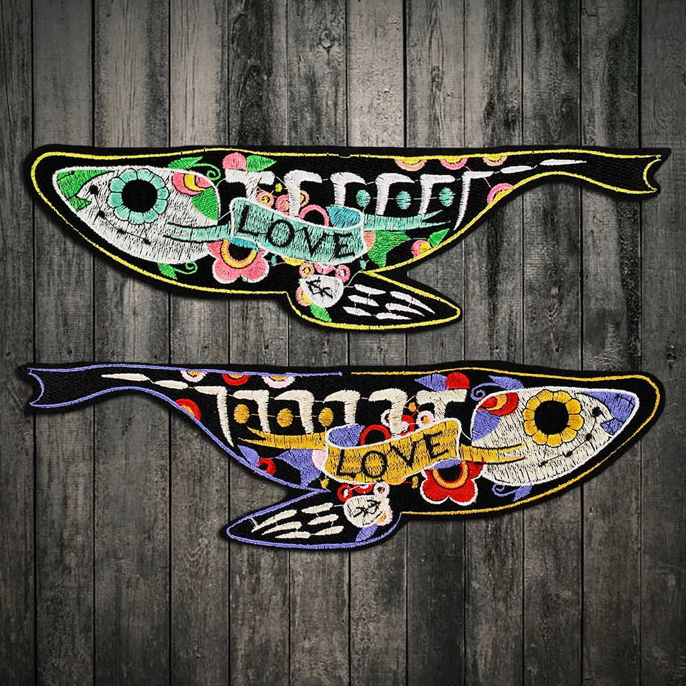 Embroidered Fish Patches Stripes For Clothing Iron On DIY Patches Applique Stickers Clothes Sew Applique Diy Accessories
Embroidered Fish Patches Stripes For Clothing Iron On DIY Patches Applique Stickers Clothes Sew Applique Diy Accessories