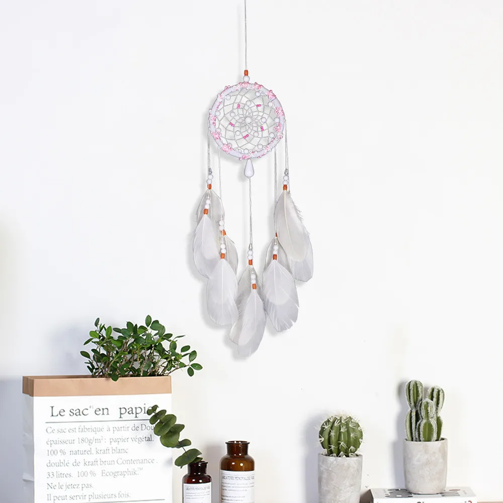 Handmade Lace Dream Catcher Feather Bead Hanging Decoration Ornament Gift Kids Room Decoration Nordic Decoration Home
Handmade Lace Dream Catcher Feather Bead Hanging Decoration Ornament Gift Kids Room Decoration Nordic Decoration Home