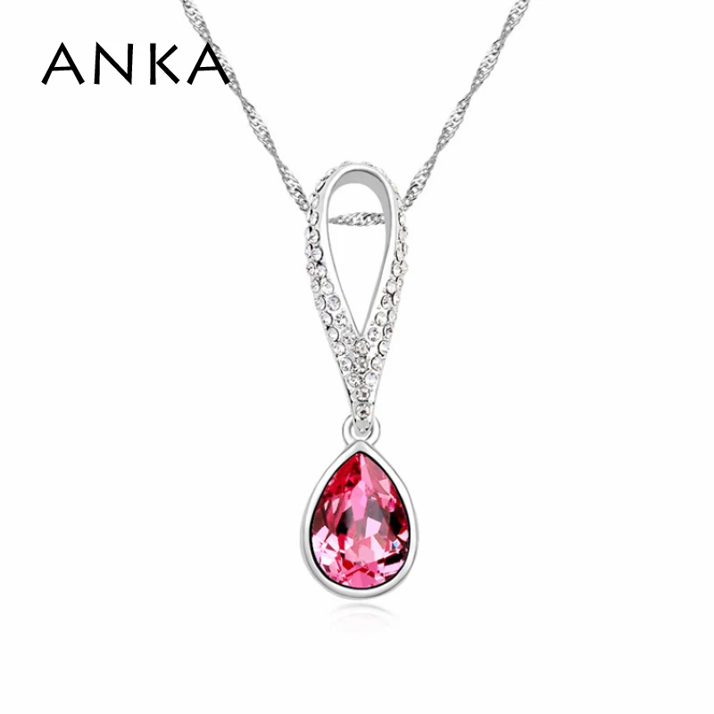 ANKA original Austrian crystal necklace water drop pendant necklace Main Stone Crystals from Austria #106893
ANKA original Austrian crystal necklace water drop pendant necklace Main Stone Crystals from Austria #106893
