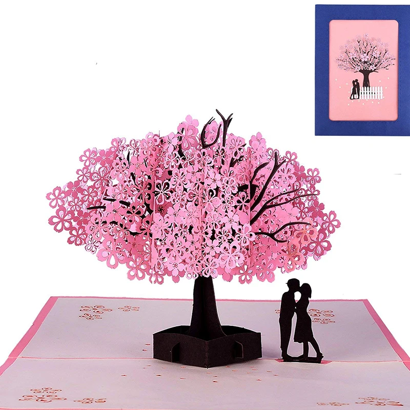2018 New Arrive Universal Festival Sakura Tree Invitations Delicacy Gift Handmade Creative 3D Cards Pop UP Gift
2018 New Arrive Universal Festival Sakura Tree Invitations Delicacy Gift Handmade Creative 3D Cards Pop UP Gift