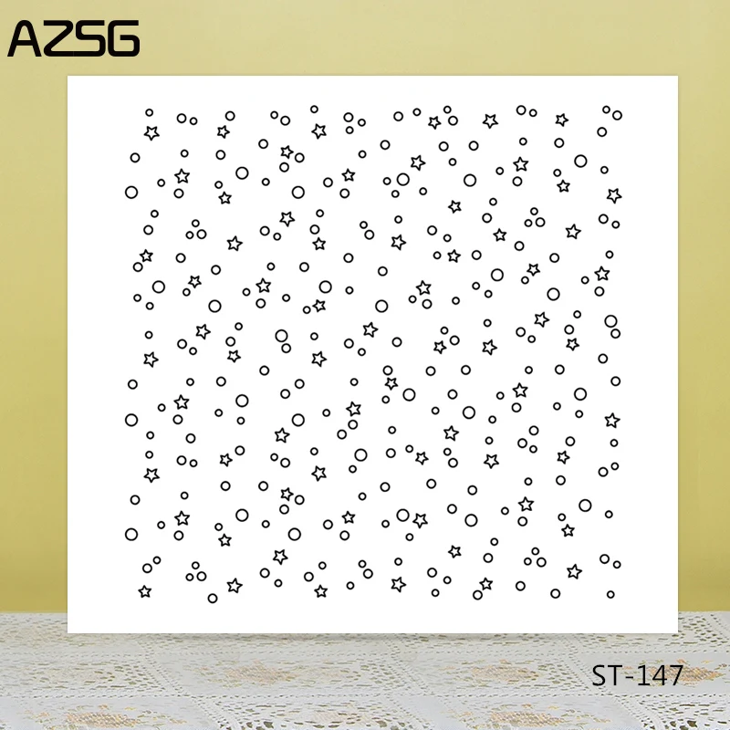 AZSG Various Circles Pentagram Ornament Clear Stamps For DIY Scrapbooking/Card Making Decorative Rubber Silicon Stamp Crafts
AZSG Various Circles Pentagram Ornament Clear Stamps For DIY Scrapbooking/Card Making Decorative Rubber Silicon Stamp Crafts