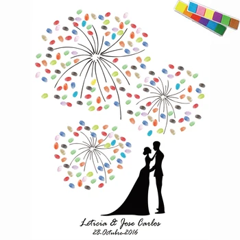 HAOCHU Bride Groom Love Spark Fingerprint Wedding Guest Book Tree Canvas Painting DIY Mariage Signature Book+2 Sets Inkpad Gift
HAOCHU Bride Groom Love Spark Fingerprint Wedding Guest Book Tree Canvas Painting DIY Mariage Signature Book+2 Sets Inkpad Gift