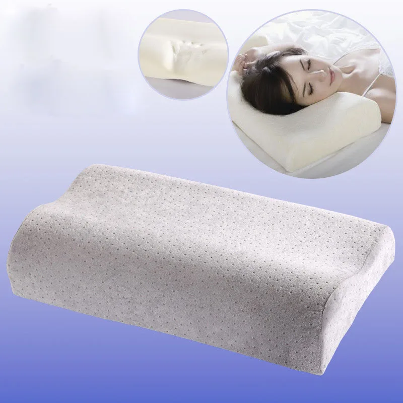 Memory Foam Pillow Orthopedic Neck Pillow Protection Pillow Fiber Slow Rebound Soft Pillow Massager For Cervical Health Care VC
Memory Foam Pillow Orthopedic Neck Pillow Protection Pillow Fiber Slow Rebound Soft Pillow Massager For Cervical Health Care VC