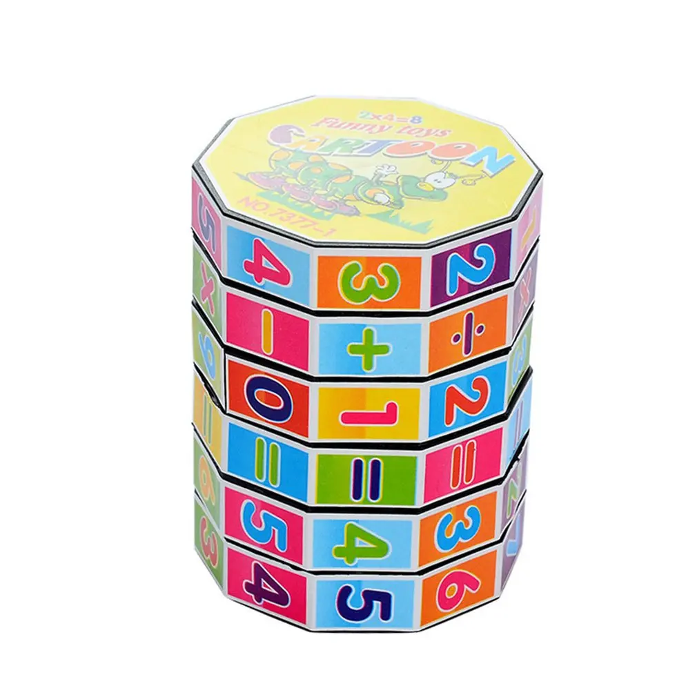 Cylindrical 6-layer plastic digital magic Toy learning stationery cylindrical magic cube Students Adult Fun Entertainment
Cylindrical 6-layer plastic digital magic Toy learning stationery cylindrical magic cube Students Adult Fun Entertainment