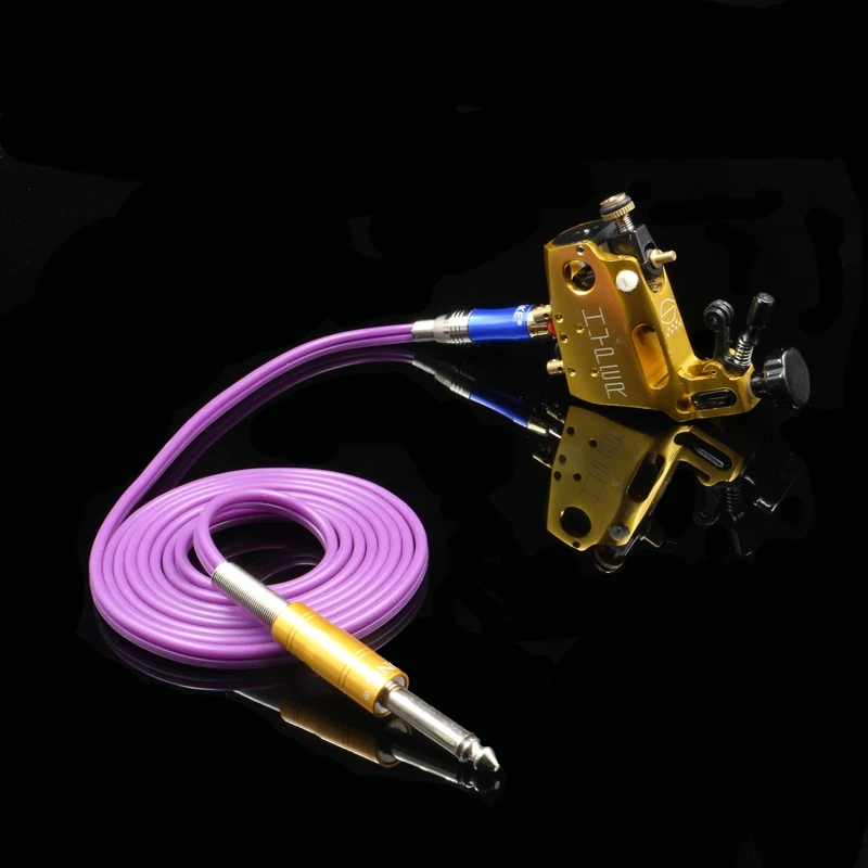 Top Quality RCA Tattoo Clip purple Rubber Silicone Cord For Tattoo Power Supply clip cord Tattoo Machine Free Shipping TP-2109
Top Quality RCA Tattoo Clip purple Rubber Silicone Cord For Tattoo Power Supply clip cord Tattoo Machine Free Shipping TP-2109