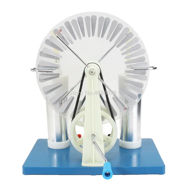 "Wimshurst Static Machine Physics Electrostatic Generator Electricity Tesla experimental equipment " 
"Wimshurst Static Machine Physics Electrostatic Generator Electricity Tesla experimental equipment "