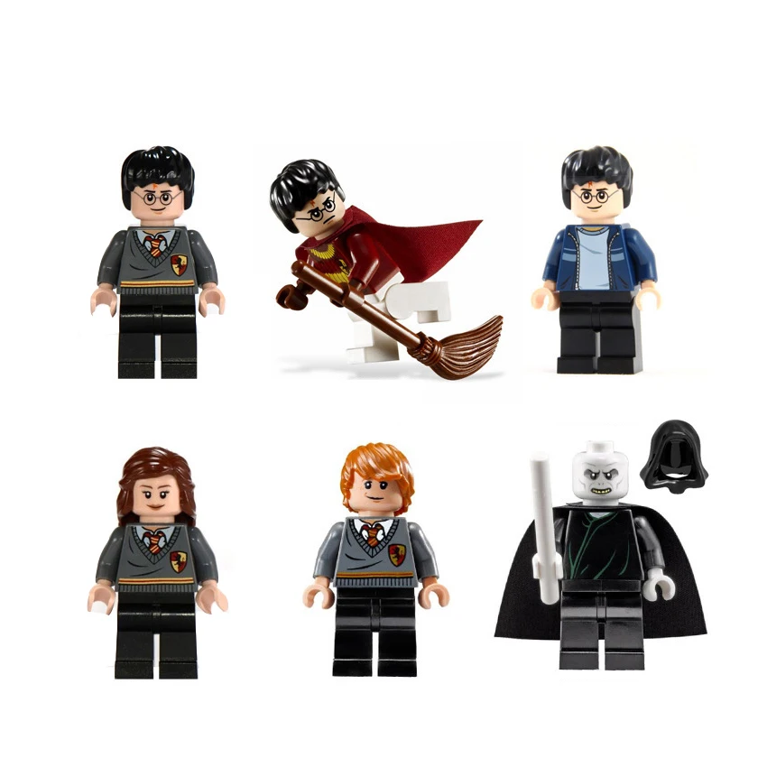 6PCS/LOT Legoing Harry Building Blocks Set Potter Legoed Rubeus Hagrid Short Hermione Model Building Bricks Toys for Children
6PCS/LOT Legoing Harry Building Blocks Set Potter Legoed Rubeus Hagrid Short Hermione Model Building Bricks Toys for Children