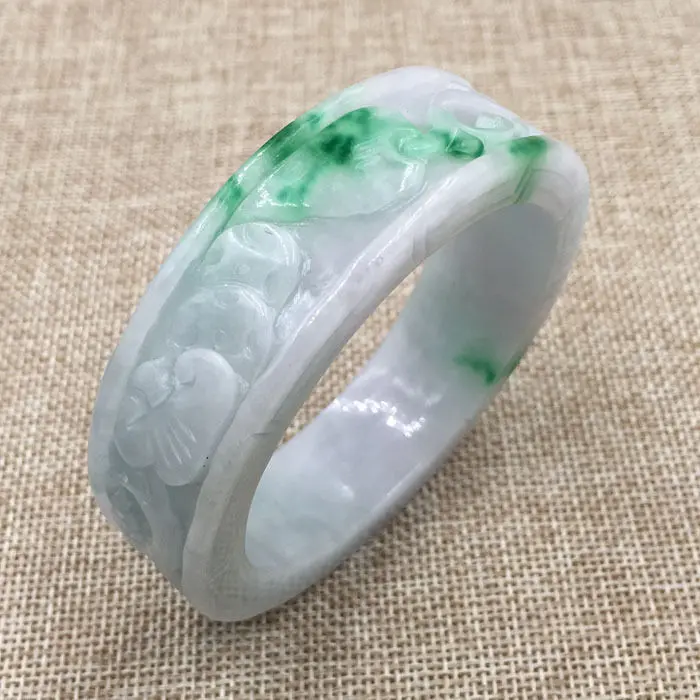 Hot sell ->@@ 57mm Vintage Chinese Hand-carved White Green Jadeite Jade Bracelet Bangle 898 NEW -Top quality free shipping
Hot sell ->@@ 57mm Vintage Chinese Hand-carved White Green Jadeite Jade Bracelet Bangle 898 NEW -Top quality free shipping