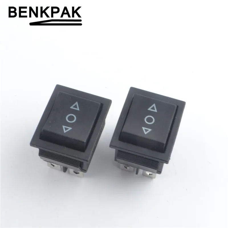momentary rocker switch 6 flat pins,double sides spring return to middle after released
momentary rocker switch 6 flat pins,double sides spring return to middle after released
