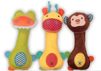 Funny Baby Rattle Toys Animal Hand Bells Plush Baby Toy With BB Sound Toy Newbron Gift Monkey / Frog / Deer Plush Doll
Funny Baby Rattle Toys Animal Hand Bells Plush Baby Toy With BB Sound Toy Newbron Gift Monkey / Frog / Deer Plush Doll