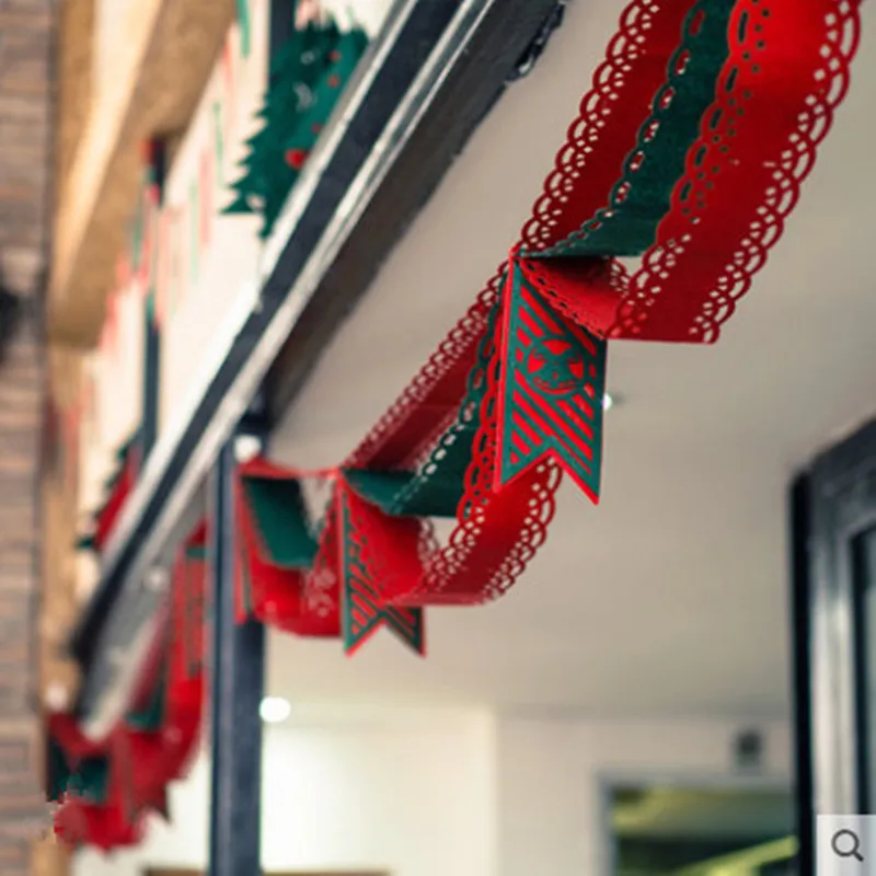YK-0972 Hot sale Christmas flag Non-woven fabric door and window bunting Christmas decorations
YK-0972 Hot sale Christmas flag Non-woven fabric door and window bunting Christmas decorations