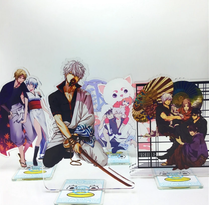 Anime Gintama Sakata Gintoki Acrylic Stand Model Toys two-sided Action Figure Pendant toy gift
Anime Gintama Sakata Gintoki Acrylic Stand Model Toys two-sided Action Figure Pendant toy gift