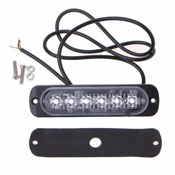6LED Car Emergency Strobe Light Bar Warning Flash Flashing Lightbar Truck Auto Car Headlight DC 12V-24V
6LED Car Emergency Strobe Light Bar Warning Flash Flashing Lightbar Truck Auto Car Headlight DC 12V-24V