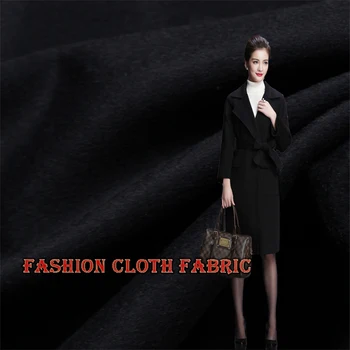 Free Shipping High-grade black thick wool cashmere wool fabric autumn and winter wool woolen coat coat fabric
Free Shipping High-grade black thick wool cashmere wool fabric autumn and winter wool woolen coat coat fabric