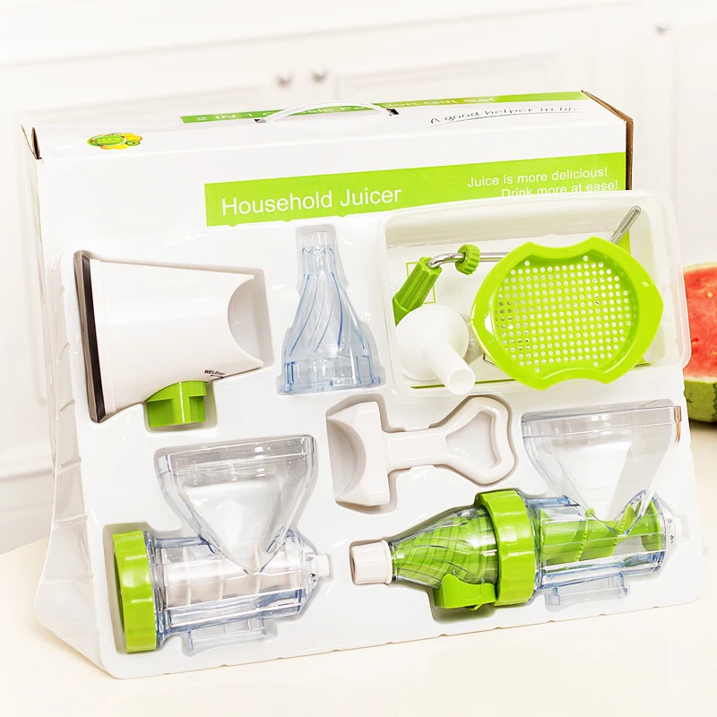 Multifunction 4 In 1 Manual Juicer Rotatory Household Multi Juicer Ice Cream Sausage Maker Meat Grinder Machine Good Quality
Multifunction 4 In 1 Manual Juicer Rotatory Household Multi Juicer Ice Cream Sausage Maker Meat Grinder Machine Good Quality