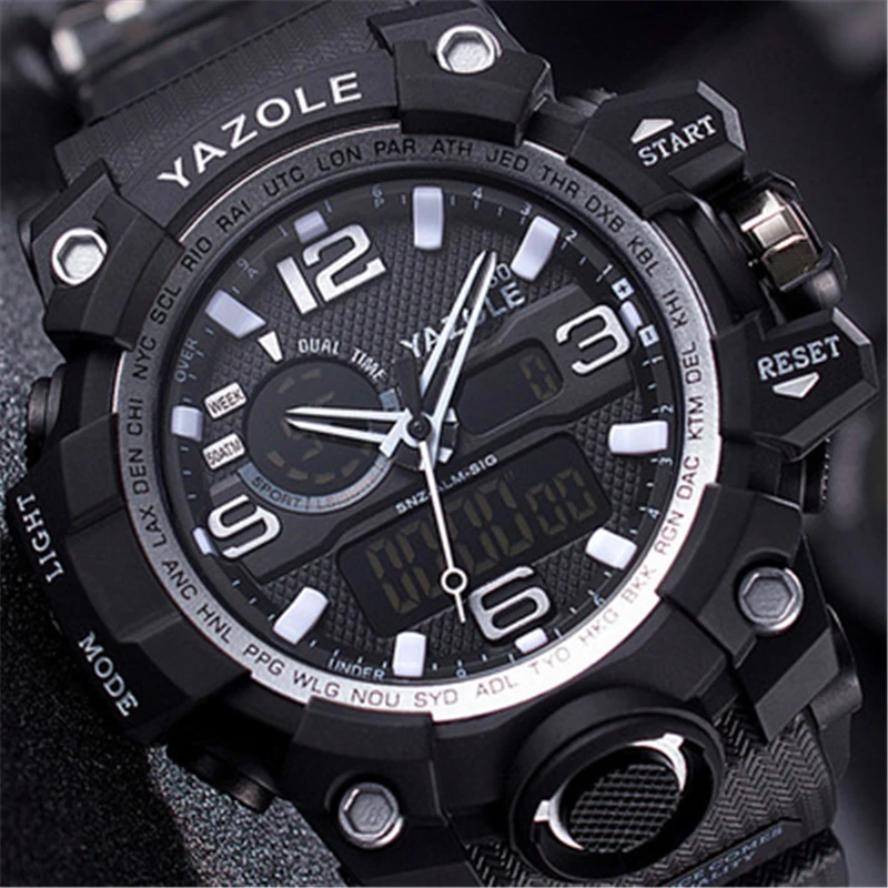 Yazole 480 Men's Watches Luminous Digital Watch Men Watch Calendar 30m Waterproof Sport Wristwatches For Men Relogio Masculino
Yazole 480 Men's Watches Luminous Digital Watch Men Watch Calendar 30m Waterproof Sport Wristwatches For Men Relogio Masculino
