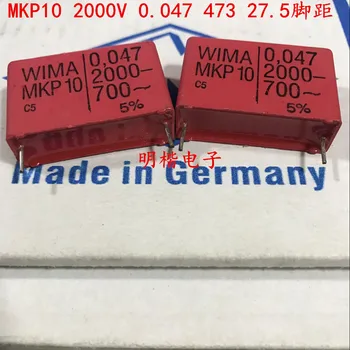 2019 hot sale 10pcs/20pcs Germany WIMA capacitor MKP10 2000V 0.047UF 473 2000V 47nfP: 27.5mm Audio capacitor free shipping
2019 hot sale 10pcs/20pcs Germany WIMA capacitor MKP10 2000V 0.047UF 473 2000V 47nfP: 27.5mm Audio capacitor free shipping