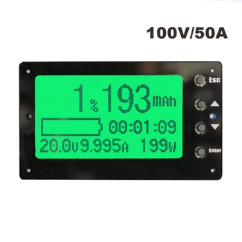 TF03 100V 50A Capacity Tester Indicator Coulometer Lithium/Lead-Acid Battery Meter
TF03 100V 50A Capacity Tester Indicator Coulometer Lithium/Lead-Acid Battery Meter