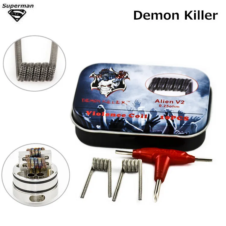 Original Demon Killer Violence Coil Alien V2 Staple Staggered Fused Framed Spaced Tsuka Tri-twisted Clapton Clapception Wire
Original Demon Killer Violence Coil Alien V2 Staple Staggered Fused Framed Spaced Tsuka Tri-twisted Clapton Clapception Wire