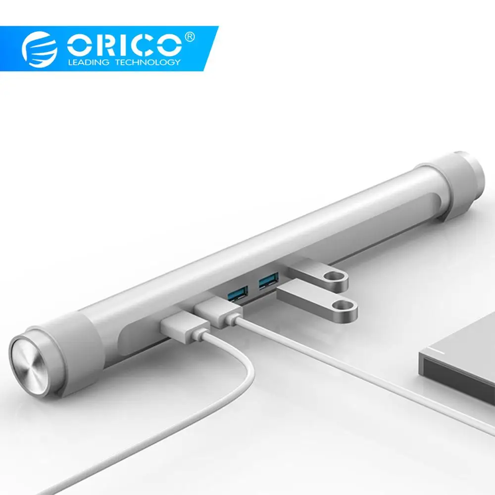 ORICO 4 port USB3.0 HUB with Laptop Holder Stand Function ABS Round HUB for Apple Laptop MAC Perfectly Silver USB Splitter
ORICO 4 port USB3.0 HUB with Laptop Holder Stand Function ABS Round HUB for Apple Laptop MAC Perfectly Silver USB Splitter
