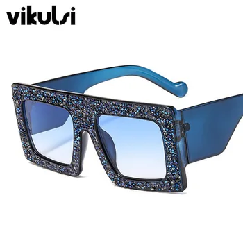 Oversized Luxury Crystal Diamond Sunglasses Women Fashion Sunglass UV400 Vintage Brand Sun Glasses For Female Multicolor Shades
Oversized Luxury Crystal Diamond Sunglasses Women Fashion Sunglass UV400 Vintage Brand Sun Glasses For Female Multicolor Shades