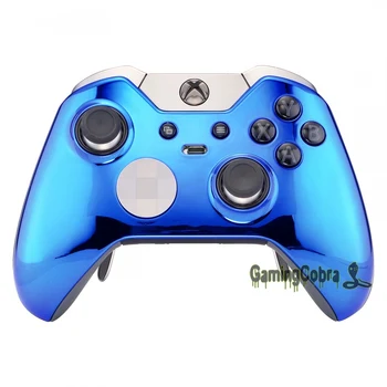 Chrome Blue Design Front Housing Shell Faceplate for Xbox One Elite Controller - Model 1698
Chrome Blue Design Front Housing Shell Faceplate for Xbox One Elite Controller - Model 1698