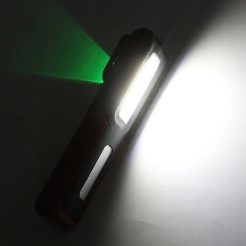 COB LED Flashlight Torch Outdoor Handy Lamp Portable Rechargeable Work Camping Light Energy Saving Lamp With Magnet Hook
COB LED Flashlight Torch Outdoor Handy Lamp Portable Rechargeable Work Camping Light Energy Saving Lamp With Magnet Hook