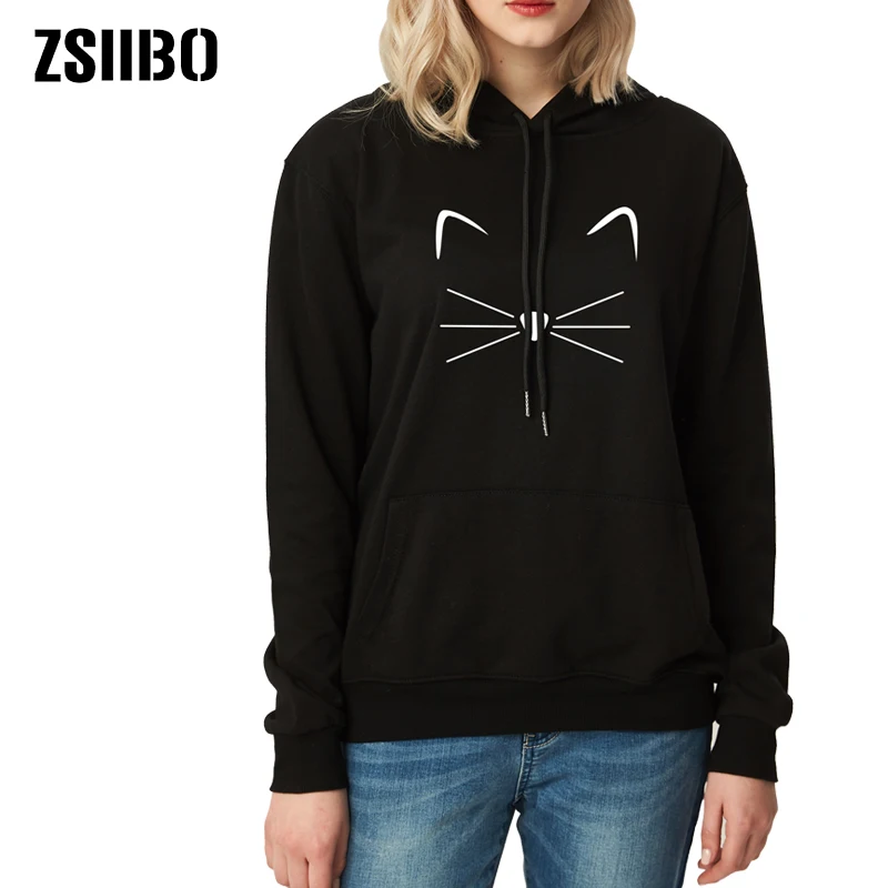 ZSIIBO Punk Cartoon Cat Face Letter Print Femme Casual Tee Shirt O-neck Rock Tops Streetwear Women Hoodies & Sweatshirts 
ZSIIBO Punk Cartoon Cat Face Letter Print Femme Casual Tee Shirt O-neck Rock Tops Streetwear Women Hoodies & Sweatshirts