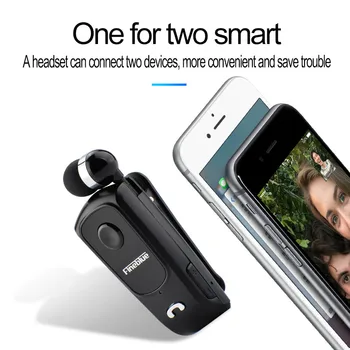 FineBlue Bluetooth business wireless in-ear Earphone F920 for music mp3 sport portable headset Remind Vibration Wear Clip Driver
FineBlue Bluetooth business wireless in-ear Earphone F920 for music mp3 sport portable headset Remind Vibration Wear Clip Driver