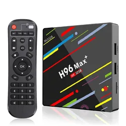 VONTAR H96 MAX Plus ТВ-приставка с ОЗУ 4 ГБ, ПЗУ 64 ГБ, Android 9.0, Rockchip RK3328