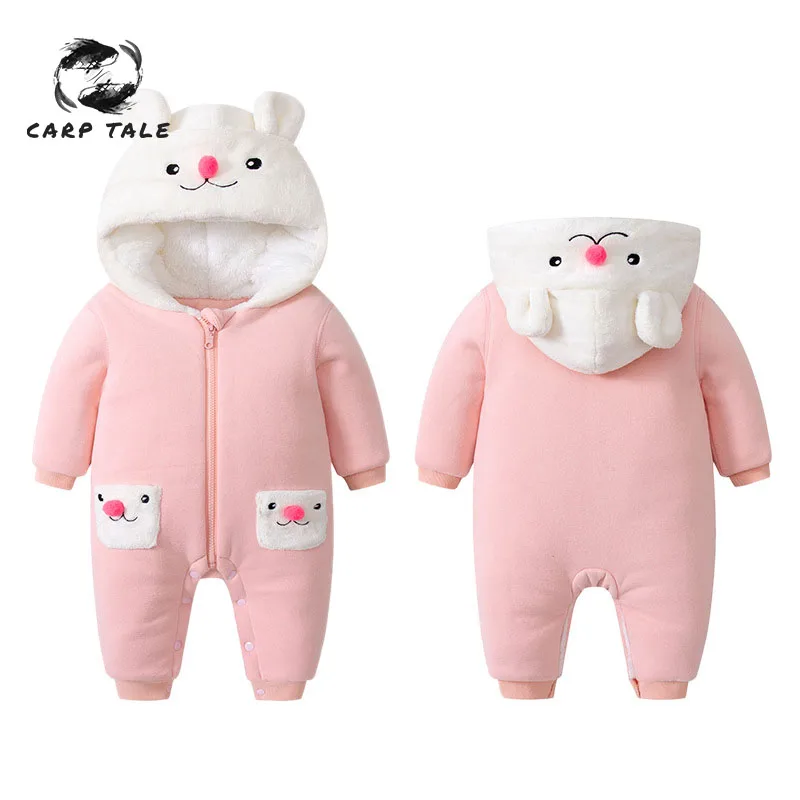 Warm winter thickened jumpsuit male baby cartoon hair cloth quilted jumpsuit baby female baby hooded rabbit costume bodysuit
Warm winter thickened jumpsuit male baby cartoon hair cloth quilted jumpsuit baby female baby hooded rabbit costume bodysuit