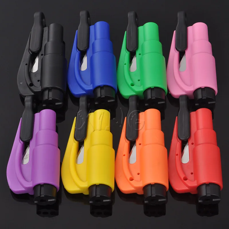Keychain Car Keyring Emergency Escape Rescue Tool Seat Belt Cutter Safety Hammer Glass Window Breaking Key Ring Auto Key Chain
Keychain Car Keyring Emergency Escape Rescue Tool Seat Belt Cutter Safety Hammer Glass Window Breaking Key Ring Auto Key Chain