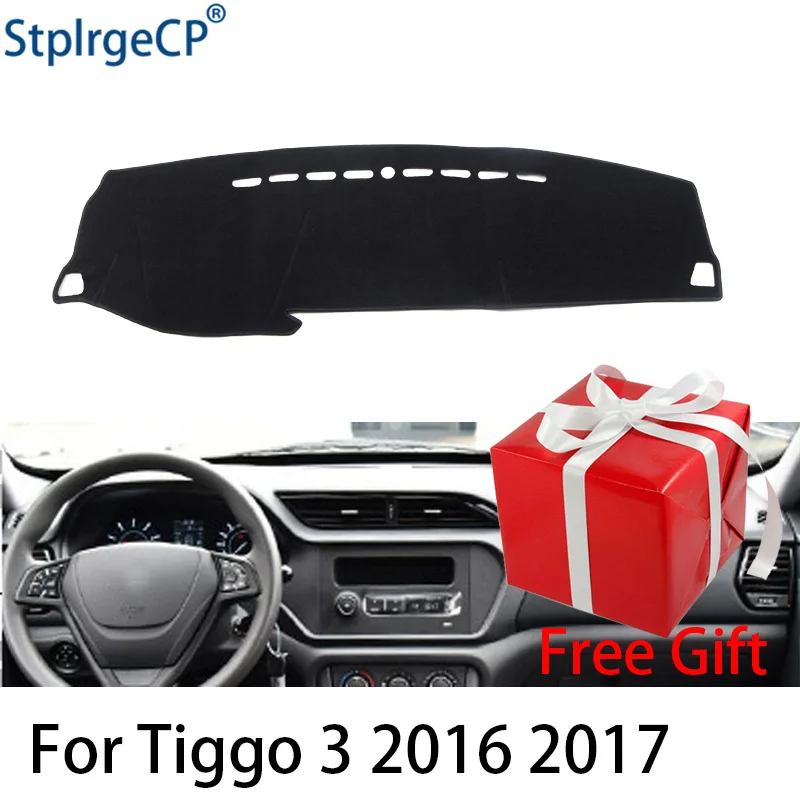 for Chery tiggo 3 2016 2017 dashboard mat Protective pad Shade Cushion Pad interior sticker car styling accessories
for Chery tiggo 3 2016 2017 dashboard mat Protective pad Shade Cushion Pad interior sticker car styling accessories