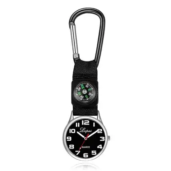 LVPAI Multi-function New Sports Simple Watch Portable Leisure Nurses Quartz Clock Men's Outdoor Compass Watches with Carabiner 
LVPAI Multi-function New Sports Simple Watch Portable Leisure Nurses Quartz Clock Men's Outdoor Compass Watches with Carabiner