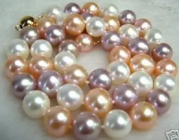 free shipping USPS to USA J0016 AAA 10-11MM NATURAL SOUTH SEA WHITE PURPLE PINK PEARL NECKLACE 14K
free shipping USPS to USA J0016 AAA 10-11MM NATURAL SOUTH SEA WHITE PURPLE PINK PEARL NECKLACE 14K