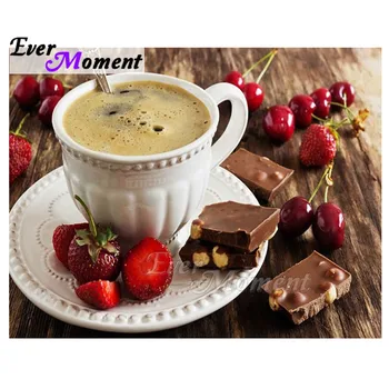 Ever Moment Diamond Painting Coffee Chocolate Strawberry Full Square 5D DIY Mosaic Diamond Embroidery Cross Stitch Decor 3F1056
Ever Moment Diamond Painting Coffee Chocolate Strawberry Full Square 5D DIY Mosaic Diamond Embroidery Cross Stitch Decor 3F1056