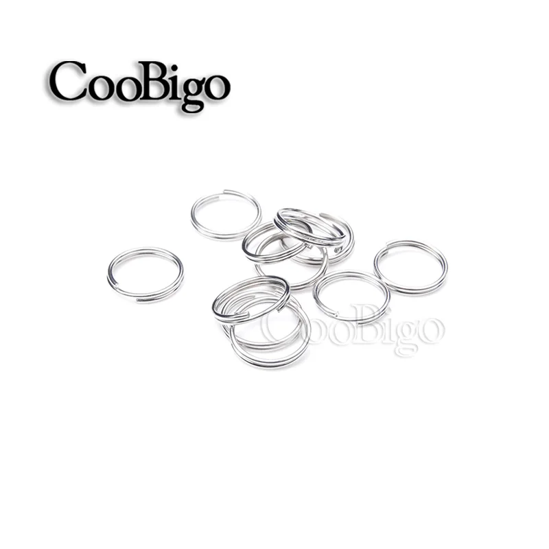 100pcs Outside Diameter 3/8“(10mm) Silver Plated Hole Key Rings Key Chain Split O-Rings Rhodium Round Split Keychain
100pcs Outside Diameter 3/8“(10mm) Silver Plated Hole Key Rings Key Chain Split O-Rings Rhodium Round Split Keychain