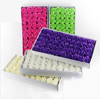 50Pcs/Set Artificial Flowers Rose Soap Flower Head Flower Petal For Wedding Favors and Gift Valentine's Day Decorative Wreaths
50Pcs/Set Artificial Flowers Rose Soap Flower Head Flower Petal For Wedding Favors and Gift Valentine's Day Decorative Wreaths