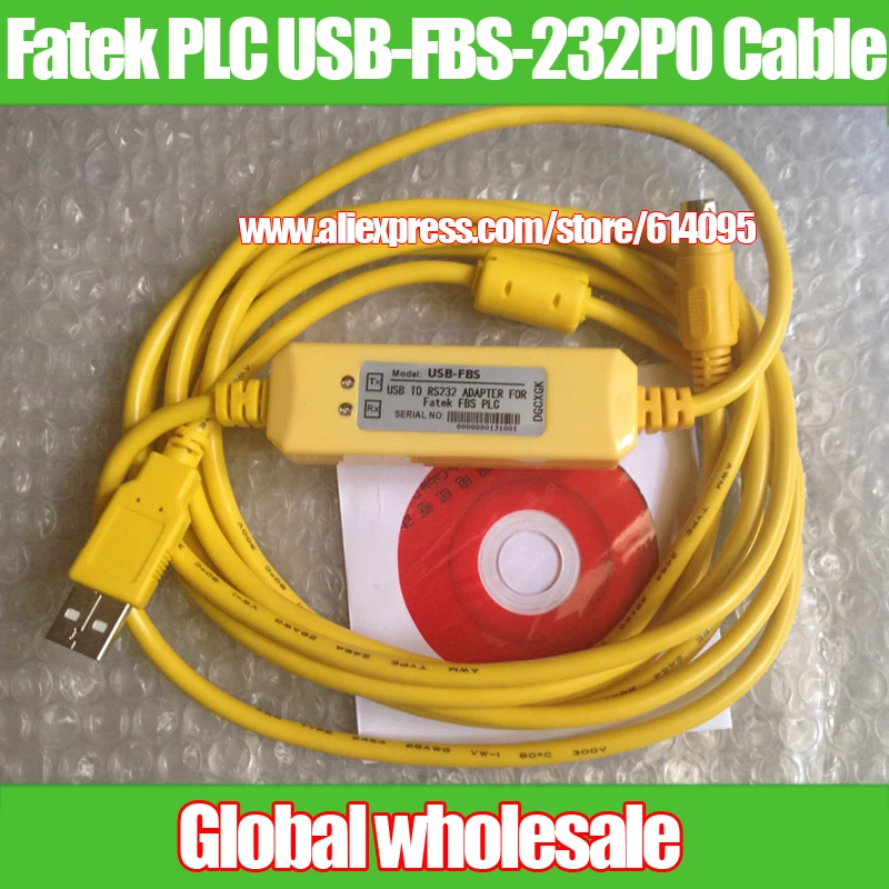 1pcs PLC Programming Data Cable USB-FBS-232P0 / USB to RS232 ADAPTER FOR Fatek FBS PLC programming cable / support WIN7 WIN8
1pcs PLC Programming Data Cable USB-FBS-232P0 / USB to RS232 ADAPTER FOR Fatek FBS PLC programming cable / support WIN7 WIN8