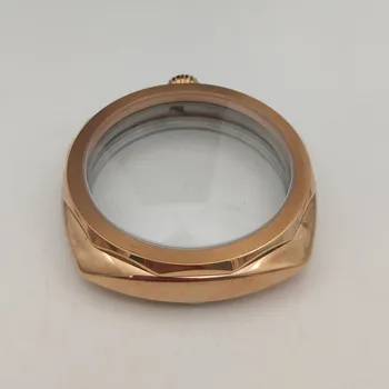 stainless steel 9085 polished watch gold watch case 47mm suitable for eta6497 / 6498 crystal mineral movement P47-16
stainless steel 9085 polished watch gold watch case 47mm suitable for eta6497 / 6498 crystal mineral movement P47-16