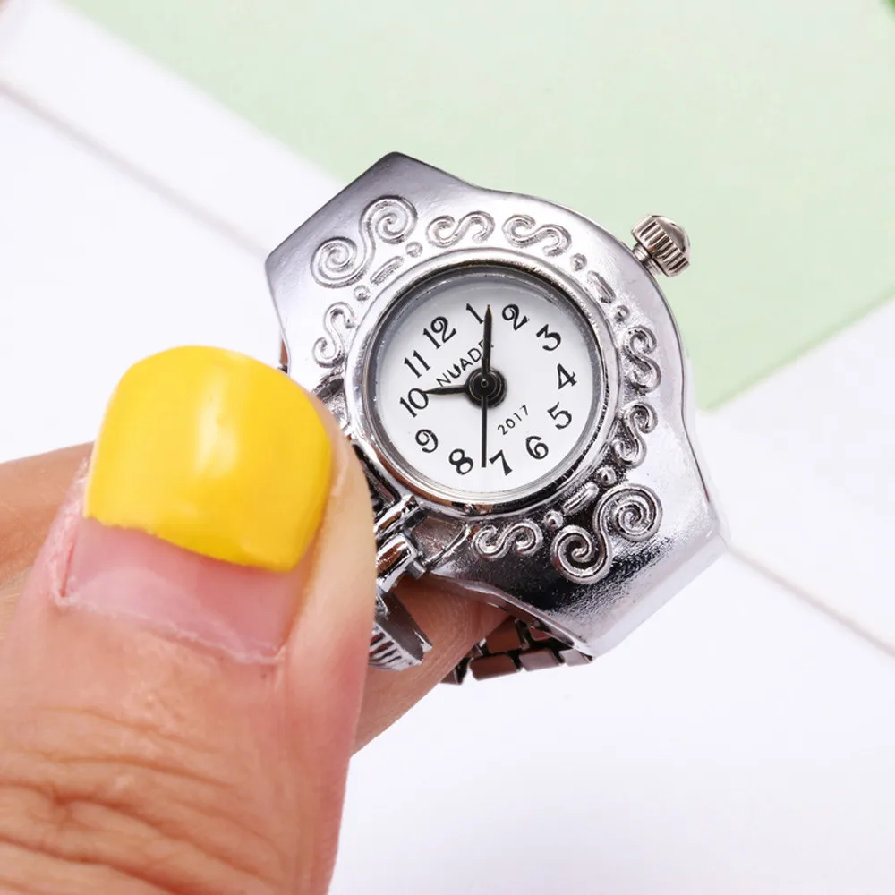 Stylish Jewelry Fashion Women men Rings Watches Jewelry Round Finger Ring Watch Stone Steel Elastic Lady Girl Gift Dropship
Stylish Jewelry Fashion Women men Rings Watches Jewelry Round Finger Ring Watch Stone Steel Elastic Lady Girl Gift Dropship