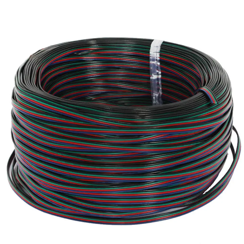 5M 2PIN 4PIN 5PIN LED Connector Extension Wire Cable for LED Strip Light signle color and RGB color strip
5M 2PIN 4PIN 5PIN LED Connector Extension Wire Cable for LED Strip Light signle color and RGB color strip