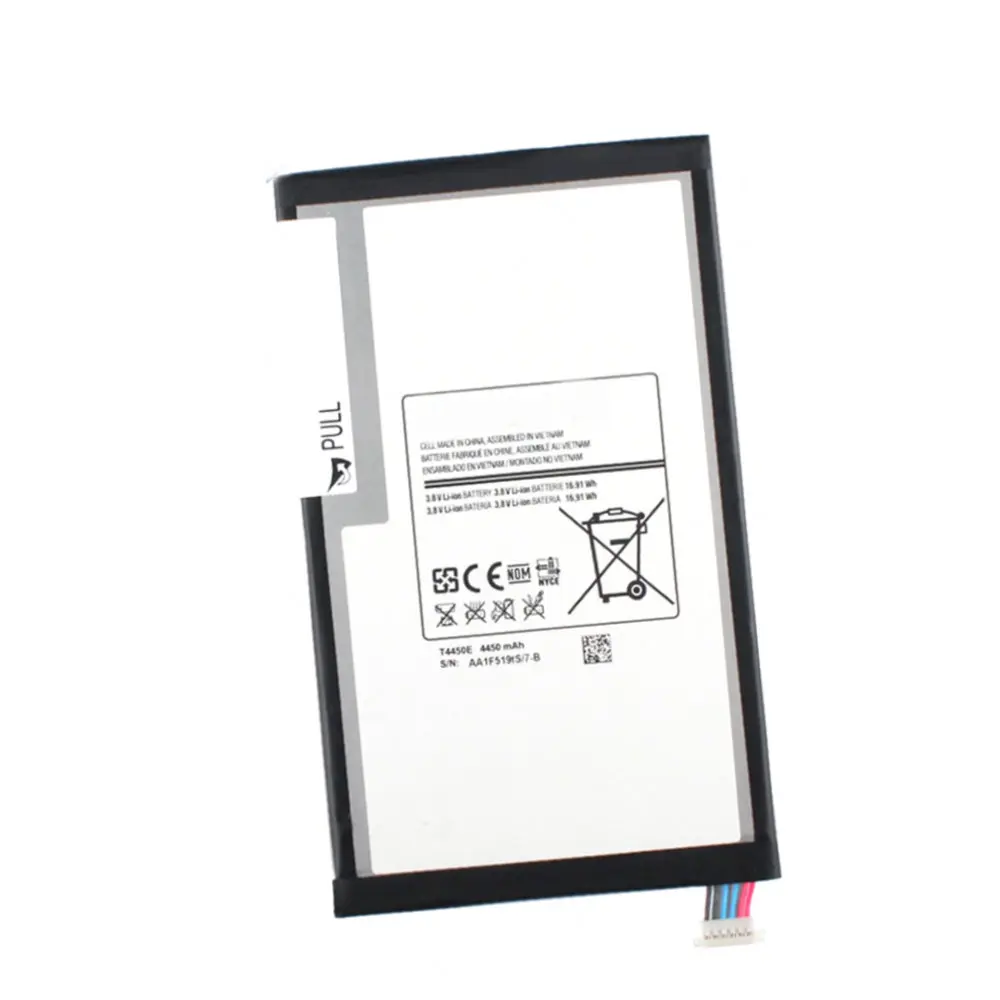 Authentic Battery 4450mAh T4450E for Samsung Galaxy Tab 3 8.0 T310 T311 T315 SM-T310 SM-T311 E0288 E0396 Replacement Battery
Authentic Battery 4450mAh T4450E for Samsung Galaxy Tab 3 8.0 T310 T311 T315 SM-T310 SM-T311 E0288 E0396 Replacement Battery